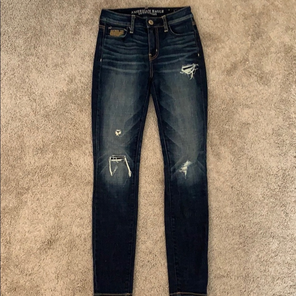 American Eagle high rise jegging superstretch Jean